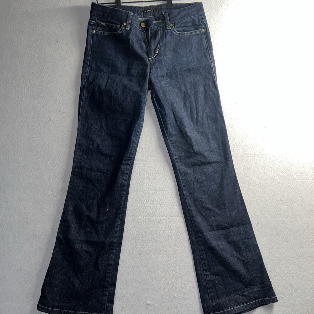 JOE'S JEANS Women Muse Trendy Flare Jeans Dark Wash Sz 27